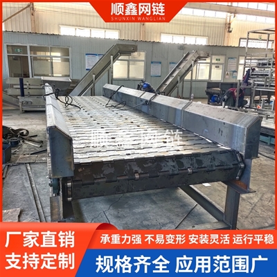泥石破碎链板给料机