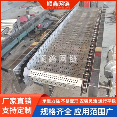 封闭式链板提升机